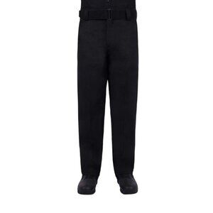 NWT Blauer 4-Pocket Polyester Pants Mens 34 Unhemmed Black 8650